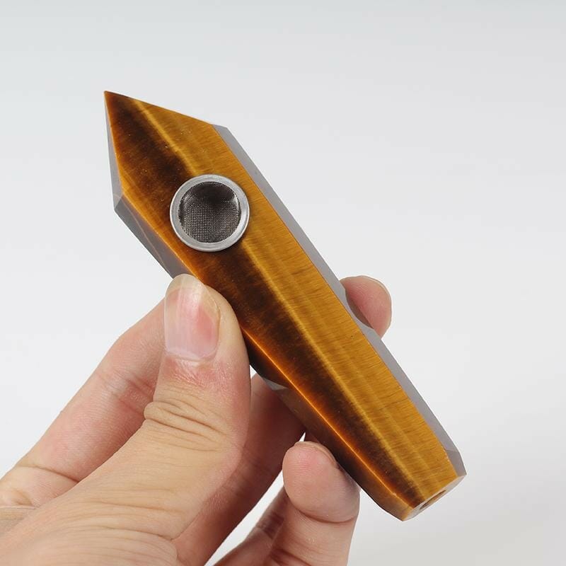 tiger eye pipe